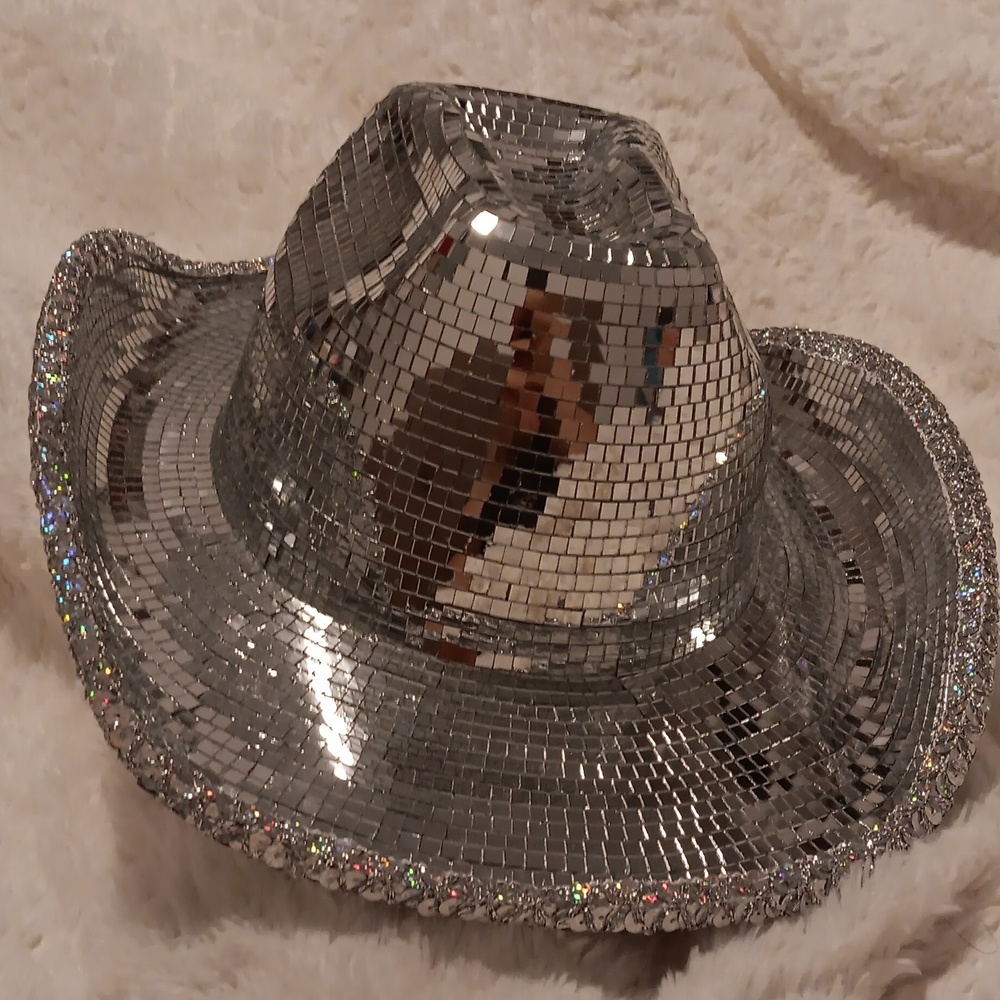 Disco cowboy hat